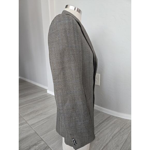 Arya Pure Wool Tweed Blazer Jacket Sport Coat Sz 42 R France - Picture 6 of 16